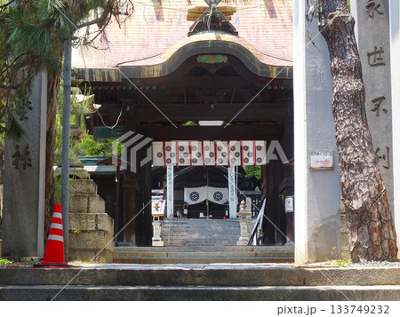 広島県尾道市 艮神社の参道 広島県尾道市 艮神社の参道 133749232