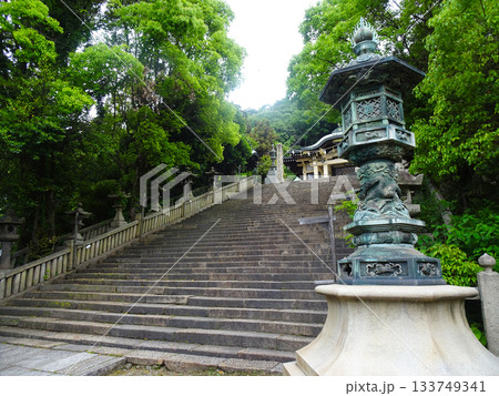 【広島県福山市】鞆の浦　沼名前神社 133749341