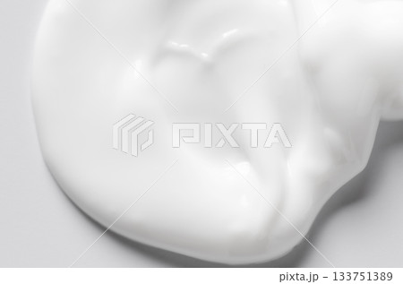 White cosmetic skin moisturizer or gel. White cosmetic skin moisturizer or gel. 133751389