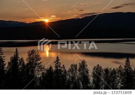 Sunset in Norway 133751609