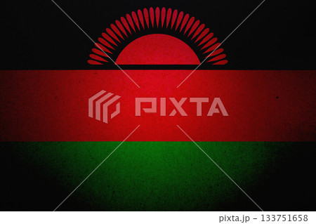 Flag of Malawi on a paper Flag of Malawi on a paper 133751658