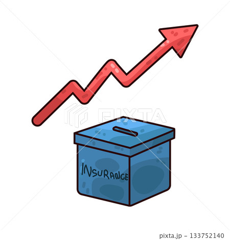 illustration of Insurance Growth 133752140