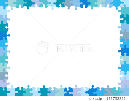 ジグソーパズルフレーム・ブルー ジグソーパズルフレーム・ブルー 133752221
