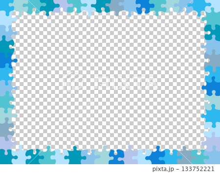 ジグソーパズルフレーム・ブルー ジグソーパズルフレーム・ブルー 133752221