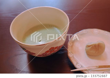 抹茶と栗きんとん 133752887