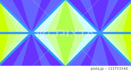 幾何学模様　三角形　カラフル 133753548