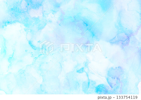 かわいい水彩カラーの背景 133754119