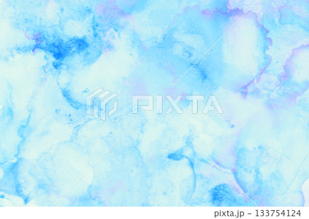かわいい水彩カラーの背景 133754124