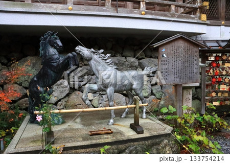 秋の貴船神社(総本宮・京都市) 秋の貴船神社(総本宮・京都市) 133754214