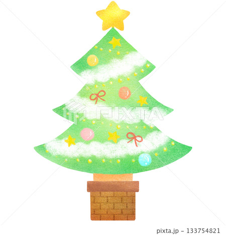 クリスマスツリー クリスマスツリー 133754821