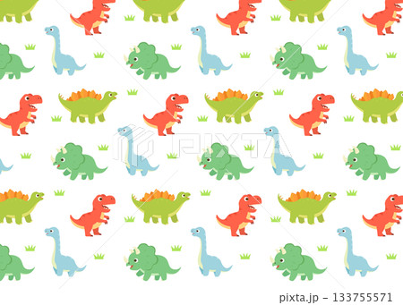 恐竜のパターン壁紙 恐竜のパターン壁紙 133755571