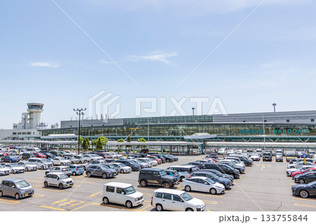 北海道函館市 晴天の函館空港 北海道函館市 晴天の函館空港 133755844