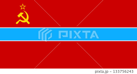 Flag of the Uzbek Soviet Socialist Republic (1952 1991) Flag of the Uzbek Soviet Socialist Republic (1952 1991) 133756243