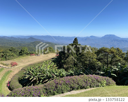 Mountain Landscape with Blue Sky Mountain Landscape with Blue Sky 133758122