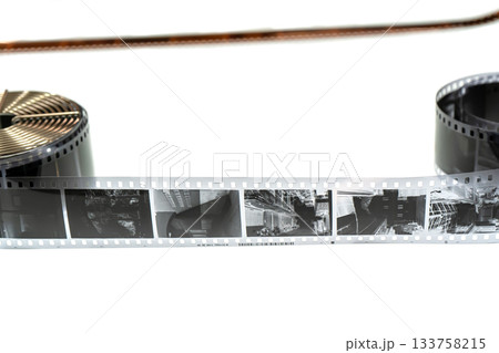 Black and White Negative Strip 133758215
