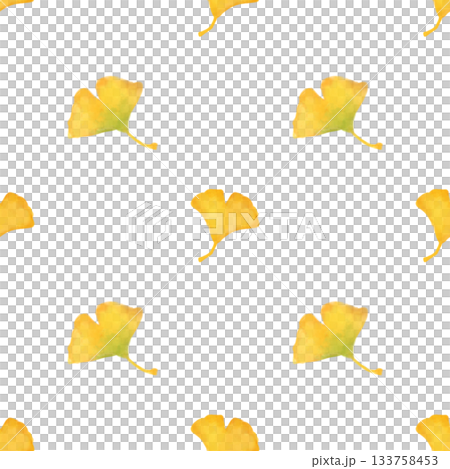 Ginkgo watercolor seamless pattern background material autumn leaves autumn leaves illustration design material Ginkgo watercolor seamless pattern background material autumn leaves autumn leaves illustration design material 133758453