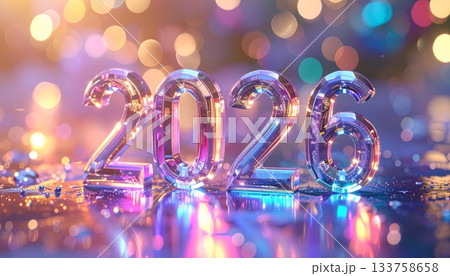 New Year 2026 background 133758658