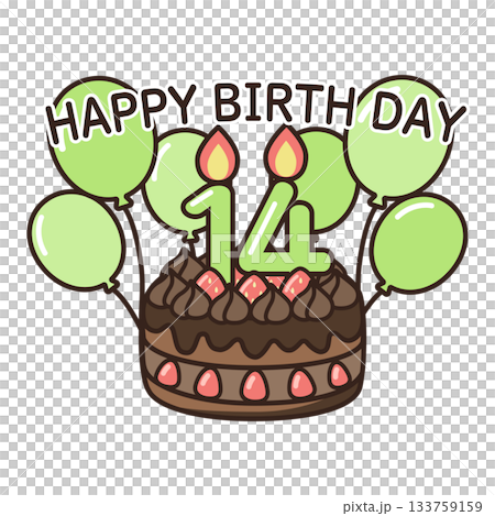 Birthday chocolate cake Birthday chocolate cake 133759159