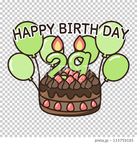 生日巧克力蛋糕 133759185