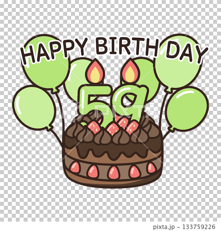 生日巧克力蛋糕 133759226