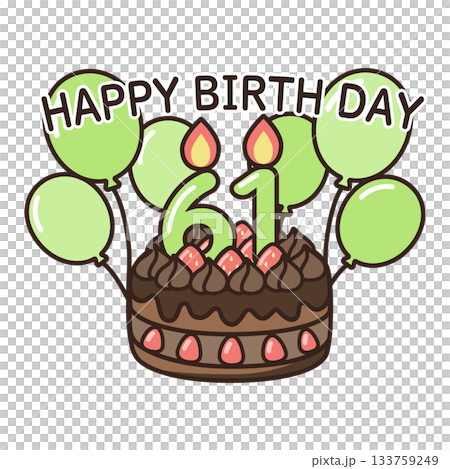 生日巧克力蛋糕 133759249