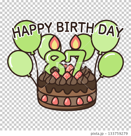 生日巧克力蛋糕 生日巧克力蛋糕 133759279