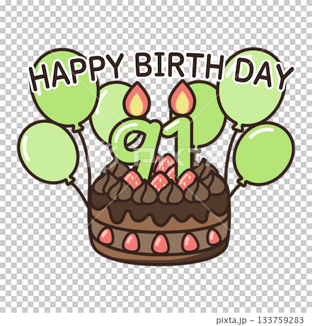 生日巧克力蛋糕 133759283