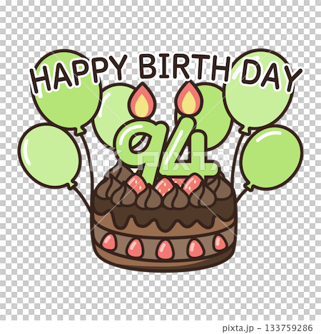 誕生日チョコケーキ 133759286