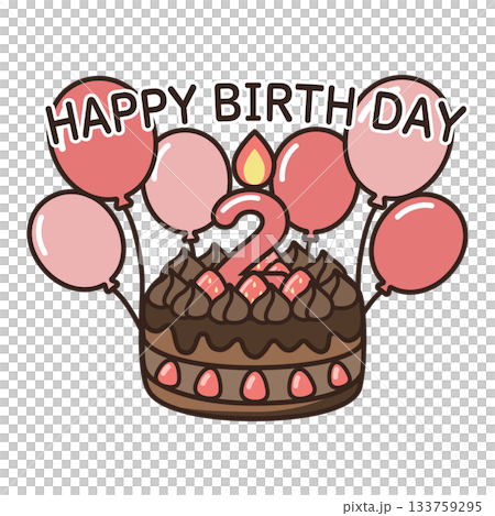 生日巧克力蛋糕 133759295