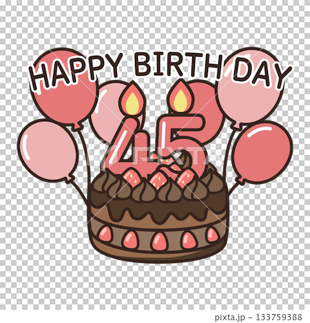 誕生日チョコケーキ 誕生日チョコケーキ 133759388