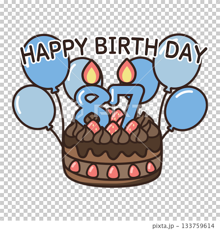 誕生日チョコケーキ 誕生日チョコケーキ 133759614