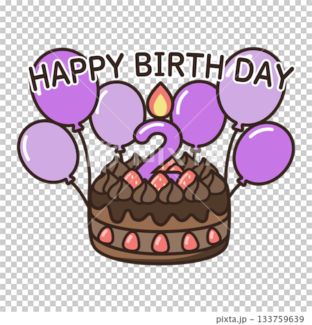 生日巧克力蛋糕 生日巧克力蛋糕 133759639