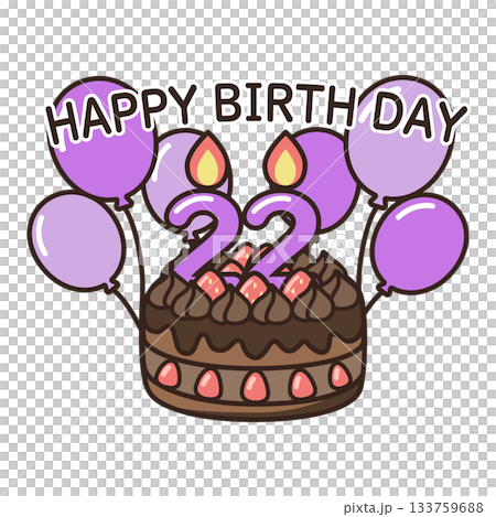 生日巧克力蛋糕 133759688