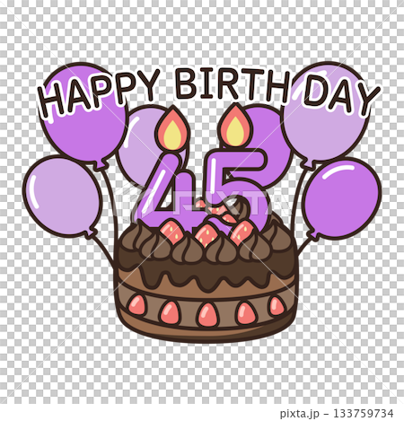 生日巧克力蛋糕 133759734