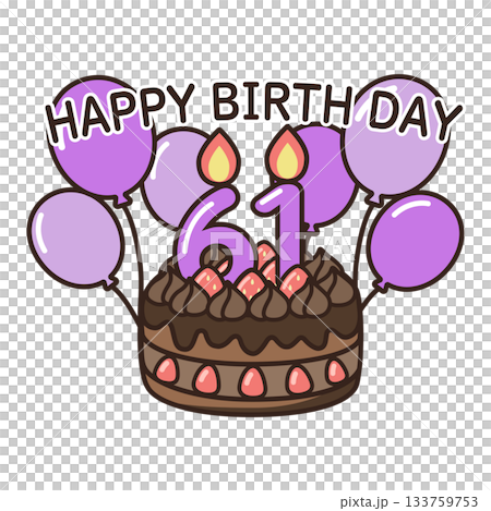 生日巧克力蛋糕 133759753