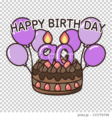 生日巧克力蛋糕 133759786