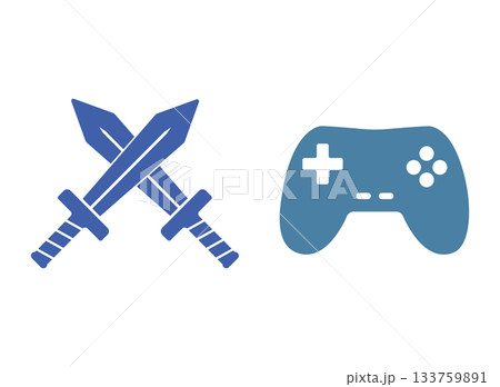 対戦 コントローラー アイコン 対戦 コントローラー アイコン 133759891