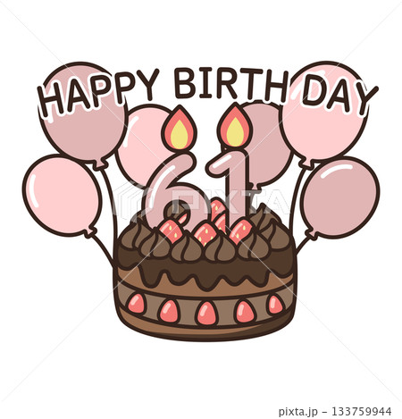 誕生日チョコケーキ 誕生日チョコケーキ 133759944