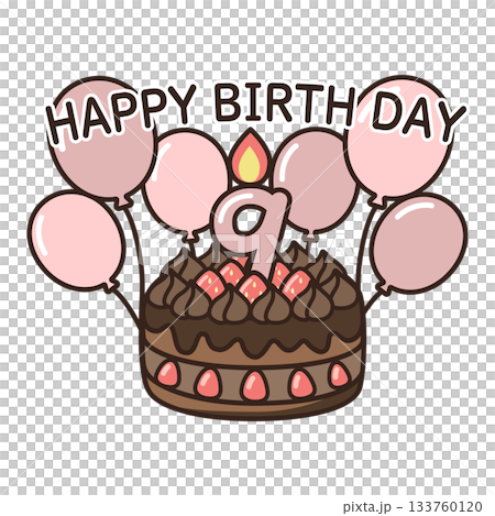 生日巧克力蛋糕 133760120