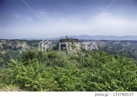 Historic Civita di Bagnoregio Perched on a Remote Italian Hilltop Historic Civita di Bagnoregio Perched on a Remote Italian Hilltop 133760537
