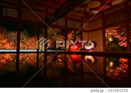 宝徳寺の床もみじライトアップ 133761570