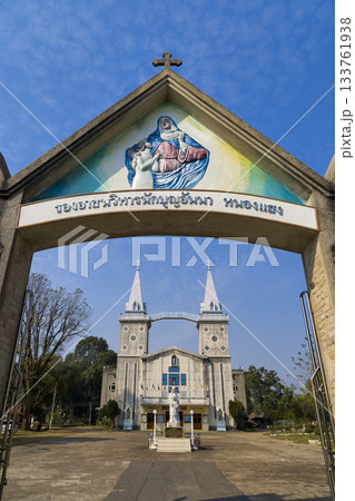 タイ・ナコンパノム 【聖アンナ・ノーンセーン教会】/ Nakhon Phanom, Thailand タイ・ナコンパノム 【聖アンナ・ノーンセーン教会】/ Nakhon Phanom, Thailand 133761938