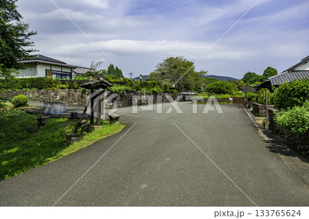 飫肥城下町 武家屋敷通り(横馬場通り) 宮崎県日南市 飫肥城下町 武家屋敷通り(横馬場通り) 宮崎県日南市 133765624