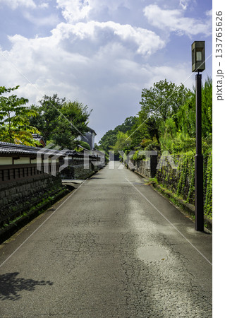 飫肥城下町 武家屋敷通り(横馬場通り) 宮崎県日南市 飫肥城下町 武家屋敷通り(横馬場通り) 宮崎県日南市 133765626