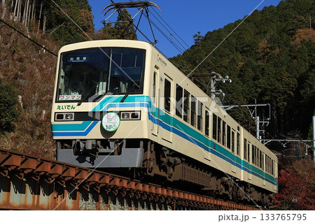 【叡山電鉄】800系（鞍馬線：鞍馬〜貴船口） 133765795