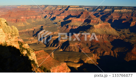 Hazy Sky Day At The Grand Canyon Arizona 133766877