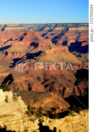 Hazy Sky Day At The Grand Canyon Arizona Hazy Sky Day At The Grand Canyon Arizona 133766884