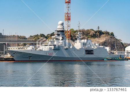イタリア海軍 カルロ・ベルガミーニ級ミサイルフリゲイト F597 アントニオ・マルチェリア イタリア海軍 カルロ・ベルガミーニ級ミサイルフリゲイト F597 アントニオ・マルチェリア 133767461