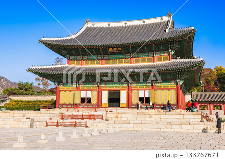 秋のソウル　昌徳宮　仁政殿 133767671