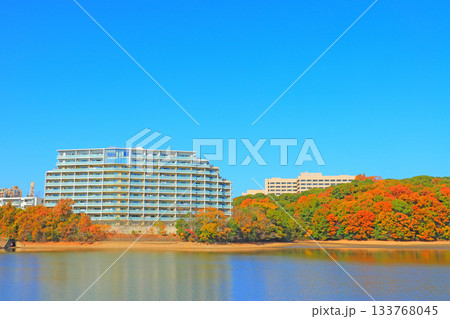 愛知県名古屋市、愛知県がんセンターの風景 133768045